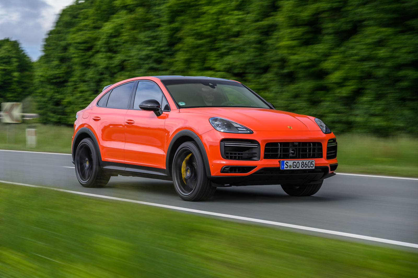 1 porsche cayenne coupe 2019 fd hero front