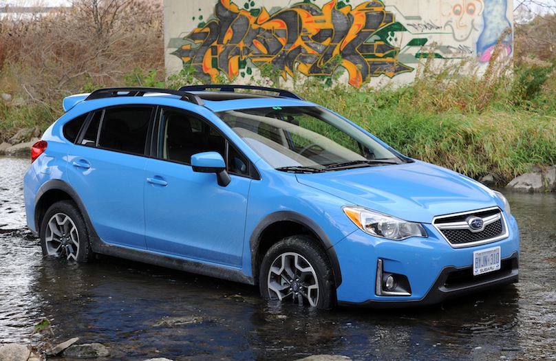 Subaru Crosstrek 2016 river